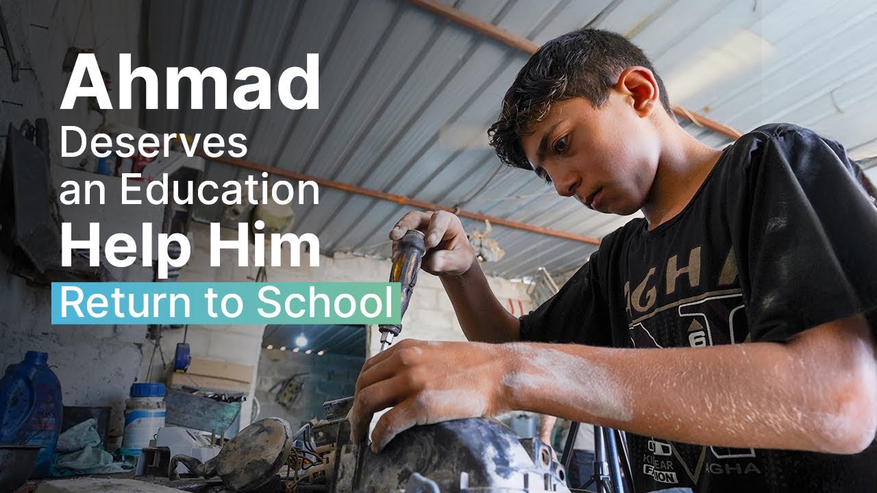 Ahmad Deserves an Education – Help Him Return to School